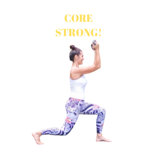 Build a strong core - Corestrength50plus warrior upright scoop